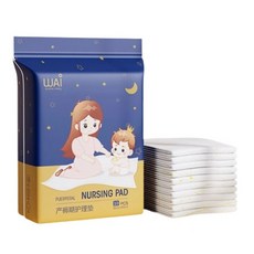 WAI 產褥墊【10片/包】產婦產後專用床墊 60x90cm 孕婦隔尿墊 成人護理墊, 大的, 1套, 10個裝