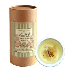 菓青市集 柳橙桂花茶 罐裝 (三角茶包), 3.5g, 1個, 12個裝
