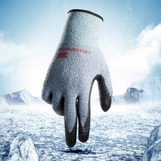 3M 슈퍼그립 윈터 겨울 기모 코팅작업장갑, 슈퍼그립 윈터 L, 5개