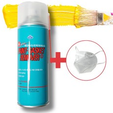집에다드림 페인트 제거제 수성 유성 리무버 자동차 차량 벽 욕실+마스크, 1개, 420ml