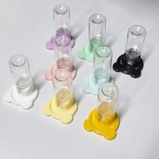 꼼도리 자동급수기 10ml 적재형소형 전용 도마뱀급수기 크레스티드게코 도마뱀자동급수기 마리크레 미니급수기, 1개, 노랑