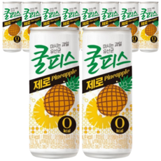 동원 쿨피스 제로 파인애플, 230ml, 10개