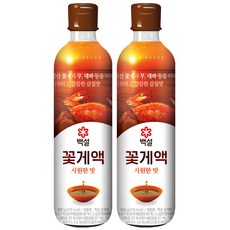 CJ 백설 꽃게액, 2개, 900ml