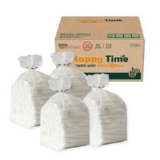 해피타임 덕용 냅킨 물티슈 홀타입 50g, 150개입, 4개