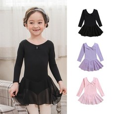 긴팔 쉬폰 발레복 여아 유아동 3~10세 EvrydayTem*083079001EA