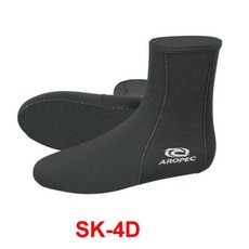 AROPEC 5mm 氯丁橡膠潛水襪, SK-4D,S