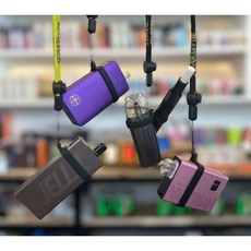 전자담배 밴드 고리 목걸이 세트 (호환: 닷모드 발라리안 젤로맥스 젤로 Q16 말론 등), 목걸이 형광+고리5종(1~5호), 1개