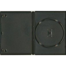 [공케이스] 최고급 국내산 DVD 케이스 1P용 블랙 1개 (14mm Single Black/ 표지삽입비닐)