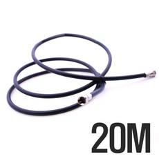 KIMOSLV 동축케이블 TV안테나선 유선 케이블선 KIMOS-20M, KIMOS-20M(검정), 1개