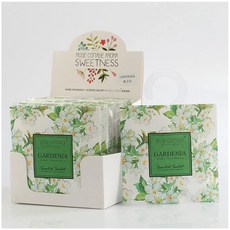 ROSE COTTAGE AROMA 持久香氛包 衣櫥衣櫃 防霉 除味 香囊, 1個, 梔子花