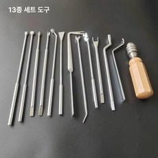 피아노 조율 공구 세트 악기 스트립 조정 용품 튜닝 나사 음계교정 뮤트 해머정비 정밀 수리, 1개, 2. 조정 도구 세트 13개, 기본 모델명/품번