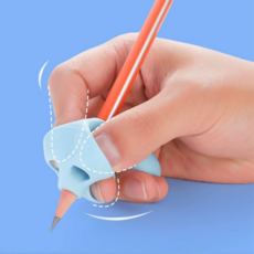 리온하임 연필교정기 악필교정 손편한 다섯손가락 자세교정 6P, 6개, 혼합칼라