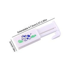 우유 밀봉 클립 일본식 마개 접이식 음료 상자 스낵 백 신선도 2개/팩, 01 onesize