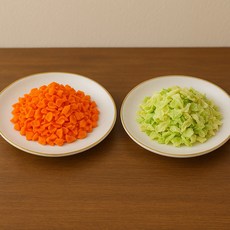 乾燥高麗菜 紅蘿蔔 泡熱水還原 登山露營防災食品, 1個, 乾燥高麗菜150g