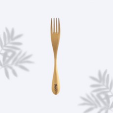 A&R 簡約輕奢抗菌防滑純鈦叉子餐具 (單入) - 三色任選, 晚霞金, 1個