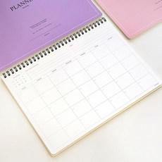 메모장 그리드 플래너 다이어리 핑크풋 노트 스프링, 랜덤발송, 랜덤발송, 1개