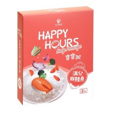 大地之愛 Happy Hours 寶寶粥150gx2包組，多種口味可選，即食常溫粥，寶寶副食品推薦, 1個, 滿分鮮鮭魚粥 / 0227, 300g