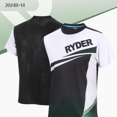 라이더 아울렛 2024R-14 경기복 반팔티 배드민턴 탁구 피클볼 스포츠의류