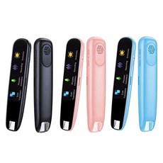 전자사전펜 번역기 펜 지원 113 언어 독서 펜 난독증 스캐닝 전자 사전 여행 번역이 필수, 3) Pink