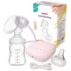 MISUTA 米蘇塔 電動擠乳器 孕產婦專用 便攜智能按摩 靜音大吸力, 電動吸奶器, 1個
