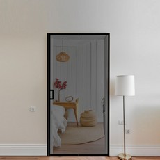 헤라우스점핑 프리미엄 촘촘 튼튼 통자석 방문 방충망 모기장 도어형