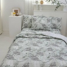 여름 누빔 이불 베개 세트 슈퍼싱글 퀸 침구