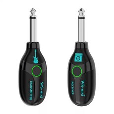 일렉기타 무선 송수신기 휴대용 리시버 전자 디지털, 1개