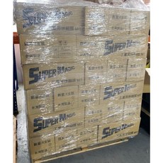 工業用PE伸縮膜 棧板膜 膠膜 保護膜 機械用PE膜50cm x 500棧板模 工業膜, 1箱, ST淨重1.6kg1箱(4支), 白色