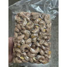 振新商行 特大帶皮腰果 真空包裝, 500g, 1個