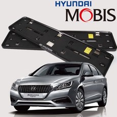 현대모비스 정품 LF쏘나타 순정 번호판 가드 플레이트 hil*437Zb, 현대 LF쏘나타_천공용, 1개