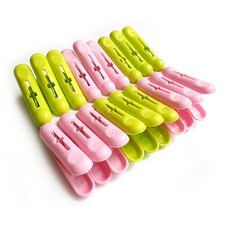 국산 새로미빨래집게18입 3세트, 54개, 혼합색상