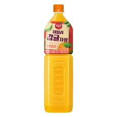 해태htb 과일촌 데일리 감귤자몽 주스, 6개, 1.5L