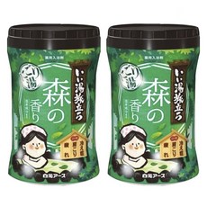 Hakugen Earth 白元乳濁湯入浴劑 森林芬芳款, 2個, 600g