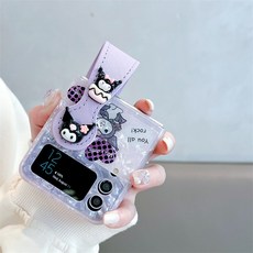 갤럭시Z플립3 밴드형스트랩 쿠로미케이스