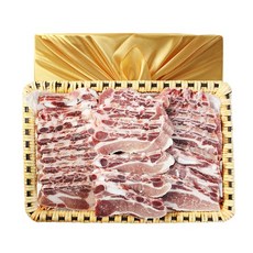 [나주목장] 무항생제 한돈 LA돈갈비 선물세트 3kg, 1개