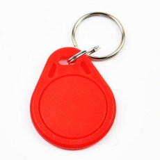 CUID 스티커 RFID 태그 복사기 UID 변경 가능 NFC S50 1K keyfob 지원 안드로이드 앱 MCT 전화 수정 10 개, 2.빨간