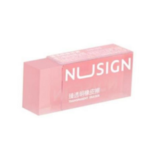 누사인 NS153 칼라 투명 지우개 6본입 소 랜덤