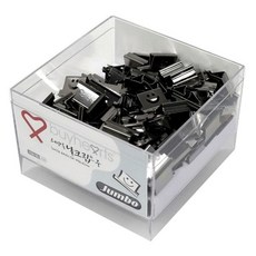 점보 스마일 실버 날개 클립 JSB 40매