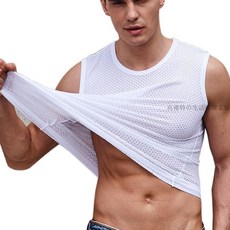 背心 無袖背心 無袖 男裝 背心男 無袖背心男 速乾背心 寬肩背心 男生背心 冰絲背心 純棉背心 網眼背心