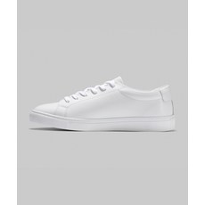 MUSINSA STANDARD 레더 코트 스니커즈 [화이트] 171144