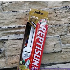 ZOO MED 紫外線UL燈(5.0)，模擬太陽光，促進鈣質吸收，適用於沙漠型爬蟲，預防骨骼疾病, 1個