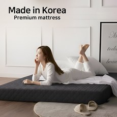 국내산 탄탄한 3단 접이식 매트리스 방수 항균 바닥 매트리스
