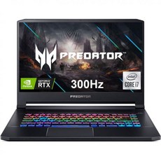 Acer 프레데터 트리톤 500 PT515-52-73L3 게이밍 노트북 인텔 i7-10750H 엔비디아 지포스 RTX 2070 SUPER 15.6인치 FHD G-SYNC 디스플, 16GB / 512GB, 16GB