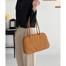 [르네오로] 투노아 스웨이드 보스턴백 (3색상)