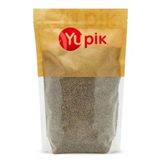 Yupik 치아 씨드 파우더 1kg(2.2파운드) (997.9g(3.5온스) GMO 프리 코셔 비건 잘게 갈린 생 치아 씨앗으로 제작 무염 오일 프리 섬유질 풍부, 2.2 Pound, 1개