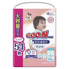 GOO.N 大王 Plus 肌膚舒適設計 9-14kg L尺寸 褲型 54片入, 1個
