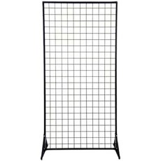 격자 그물망 파티션 걸이 가벽 철망파티션 메쉬 철망, D. 업그레이드 된 검은 색 100160