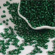 헤세드 (20컬러) 3mm 반투명 컬러 시드 비즈 비즈공예 (15g), 청록
