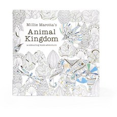 咖啡叔叔 Animal Kingdom 填色塗鴉本 96頁 動物插畫