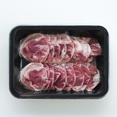 국내산 돼지머리차돌 300g 돼지머리고기 돈두롤 돼지특수부위, 1개